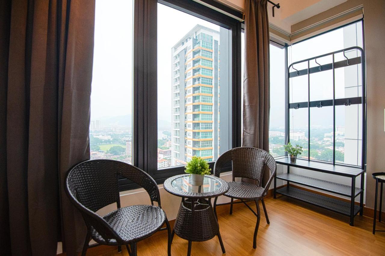 Апартаменты Casa Orient @ Macalister 218 ❈中路218东方之家 3Br 8Pax Джорджтаун Экстерьер фото